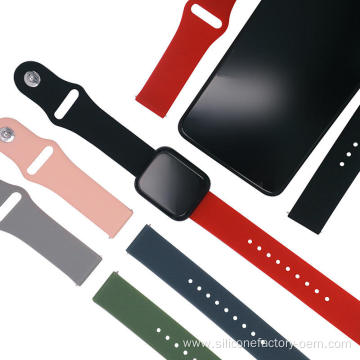 Factory Customized Smart Watch Silicone Strap